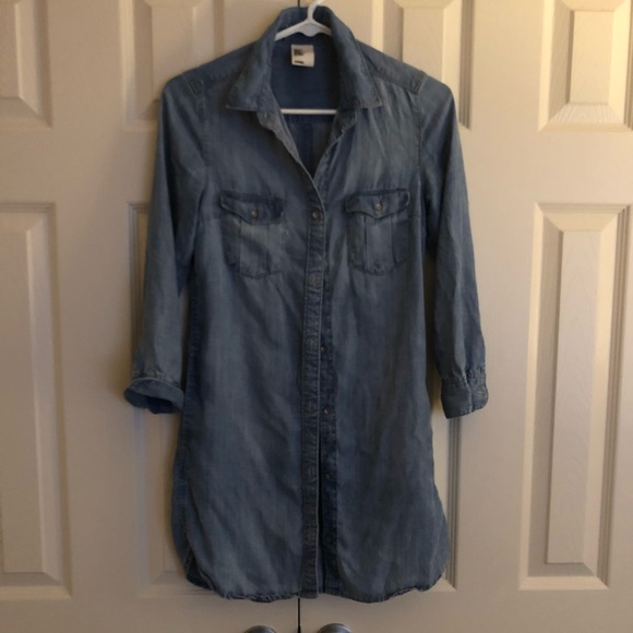 H&M Jackets & Blazers - Long jean blouse